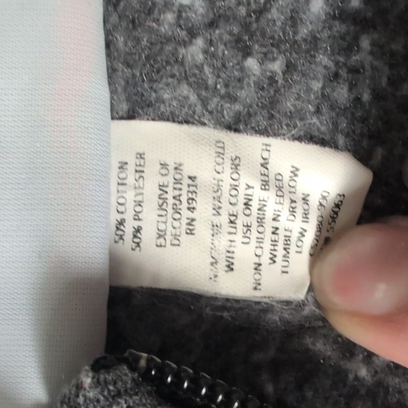 Syracuse University Gray 1/4 Zip Pullover Sweatshirt w/ Pockets - Women's Small - Picture 5 of 6